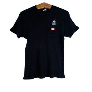 Ice Cream Y2K Hide And Seek SS Knit Black Vintsge T-Shirt Size M (Runs Small)